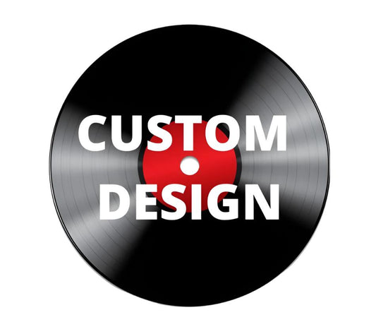 Custom - Laser Cut Vinyl Record Wall Art