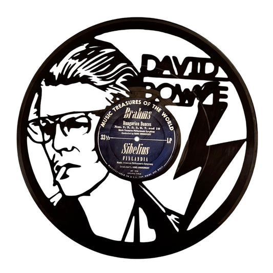 David Bowie - Laser Cut Vinyl Record Wall Art