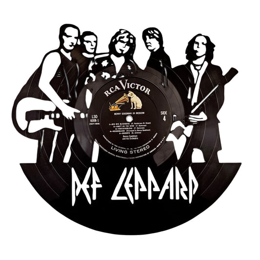 Def Leppard - Laser Cut Vinyl Record Wall Art