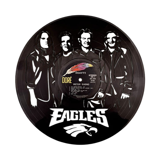Eagles - Laser Cut Vinyl Record Wall Art
