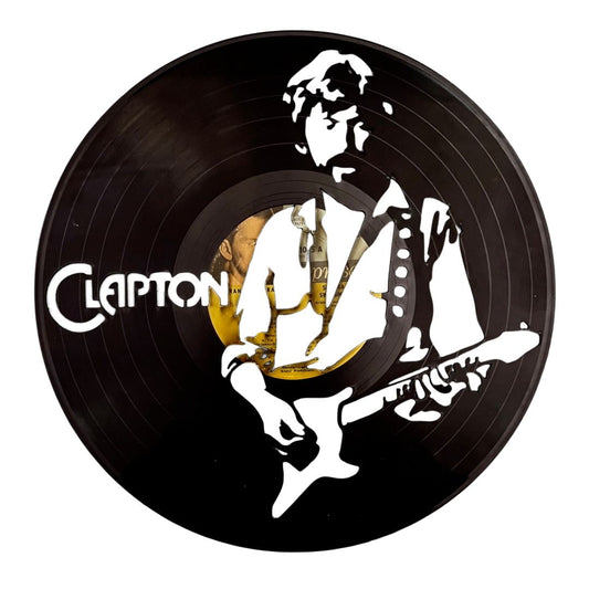 Eric Clapton - Laser Cut Vinyl Record Wall Art