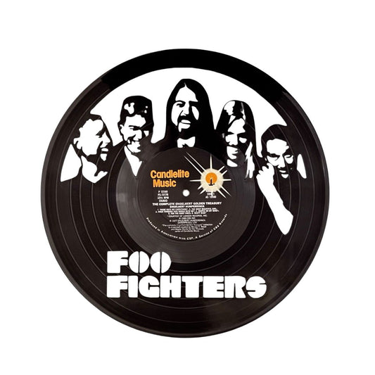 Foo Fighters - Laser Cut Vinyl Record Wall Art