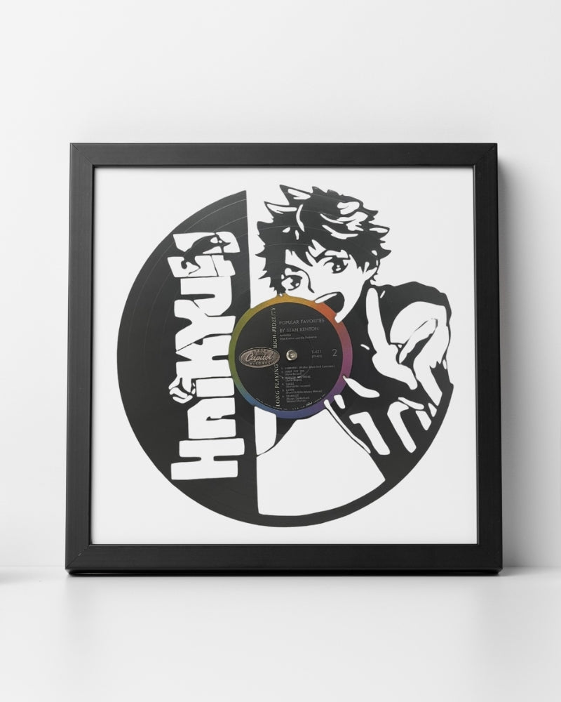 Haikyuu - Laser Cut Vinyl Record Wall Art