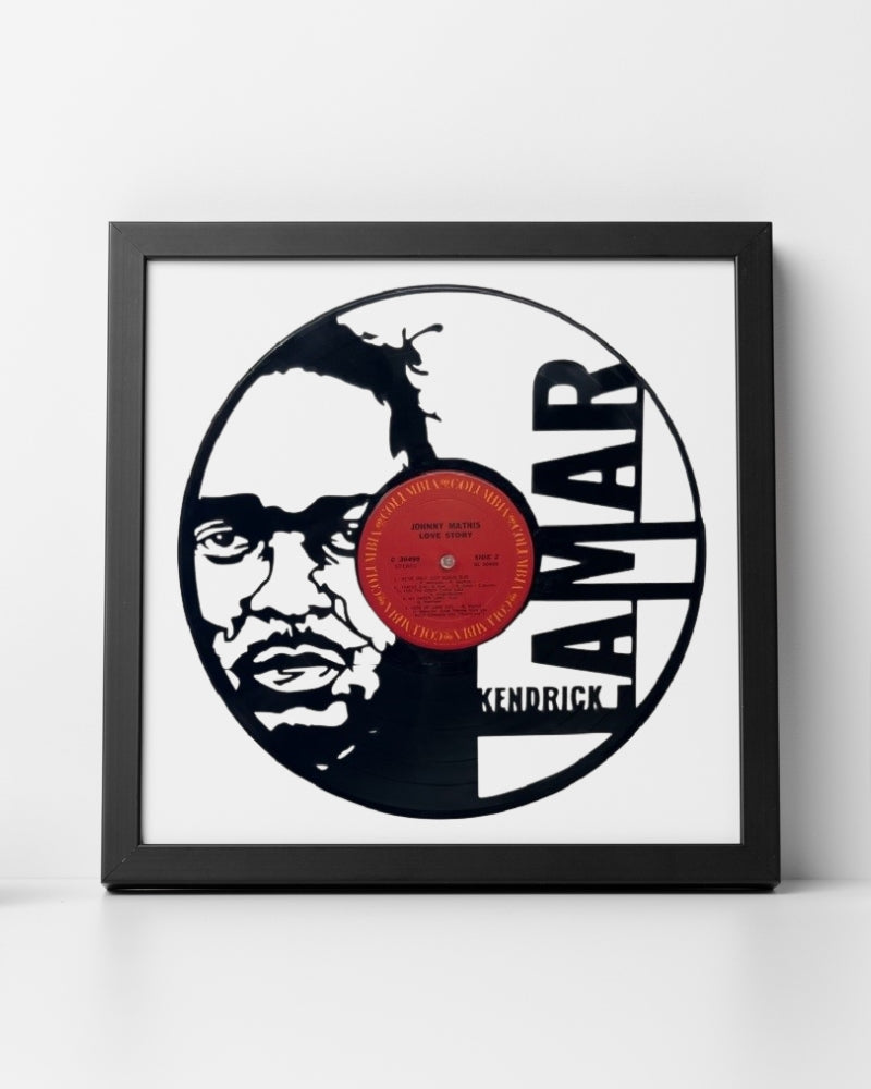 Kendrick Lamar - Laser Cut Vinyl Record Wall Art