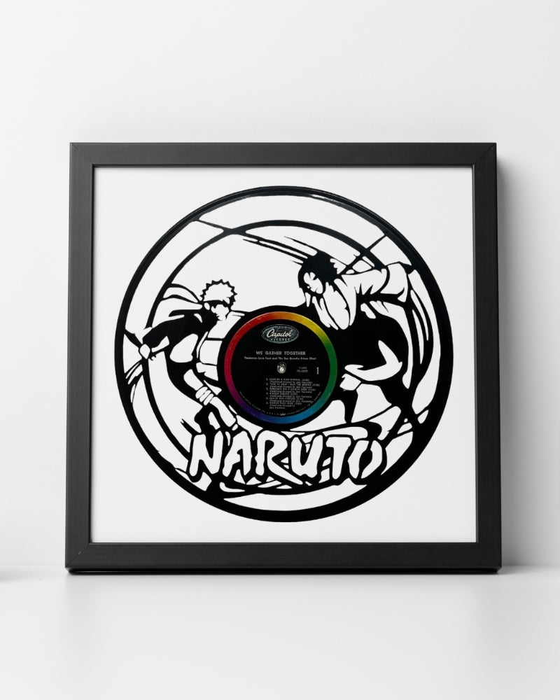 Naruto - Laser Cut Vinyl Record Wall Art