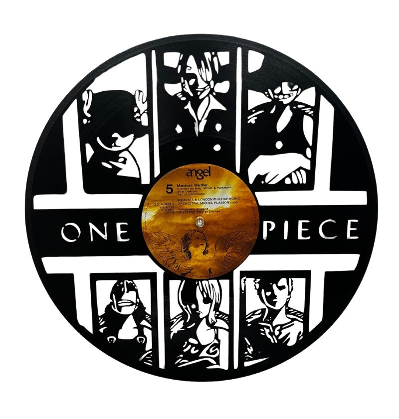 One Piece - Laser Cut Vinyl Record Wall Art