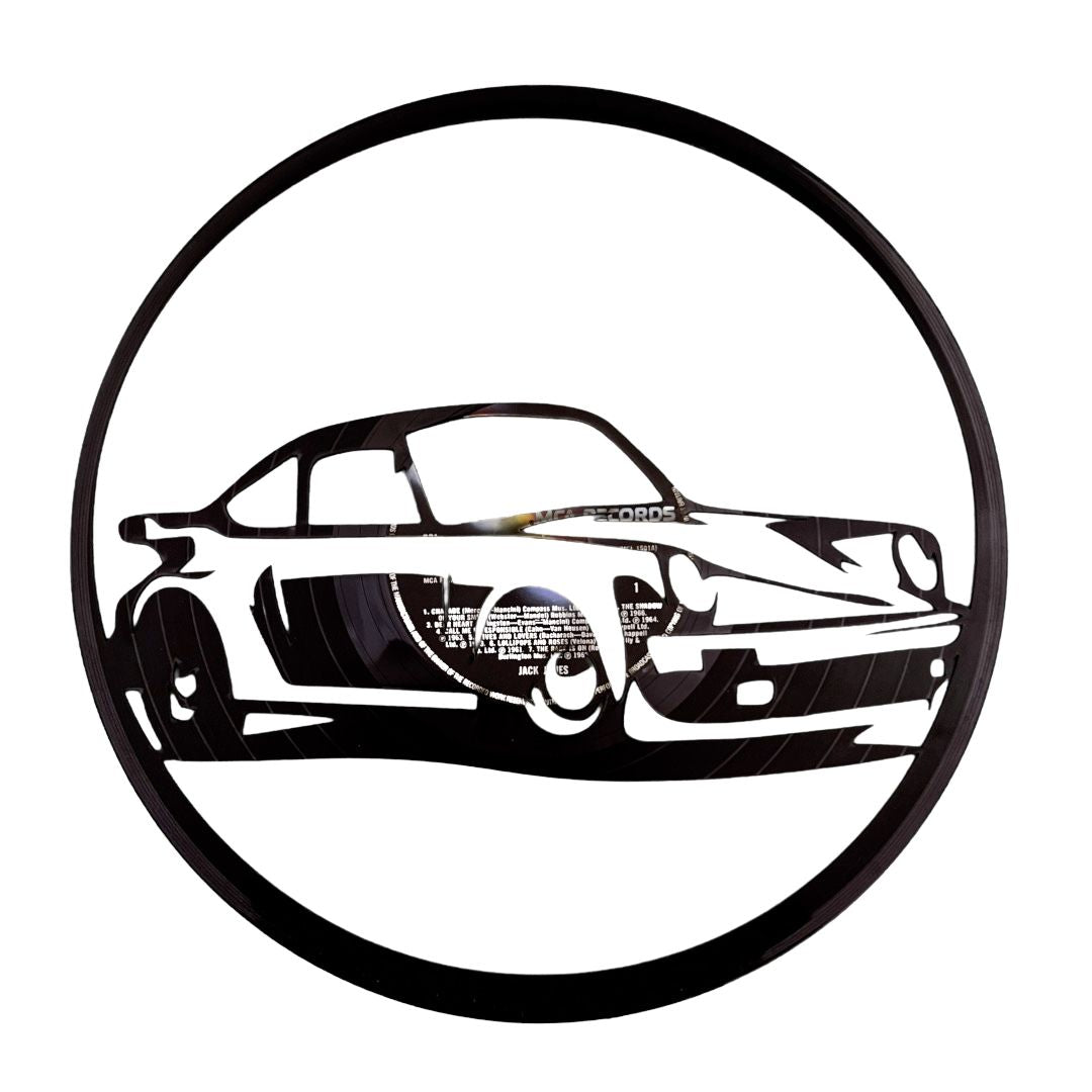 Porsche - Laser Cut Vinyl Record Wall Art