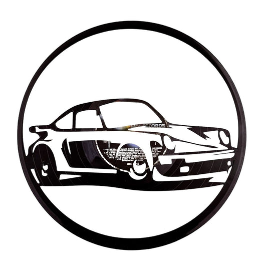 Porsche - Laser Cut Vinyl Record Wall Art