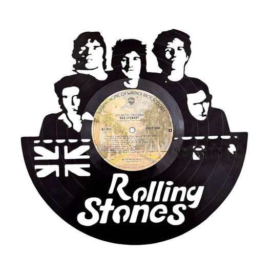 Rolling Stones - Laser Cut Vinyl Record Wall Art