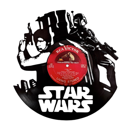 Star Wars - Carved Vinyl Record Wall Art
