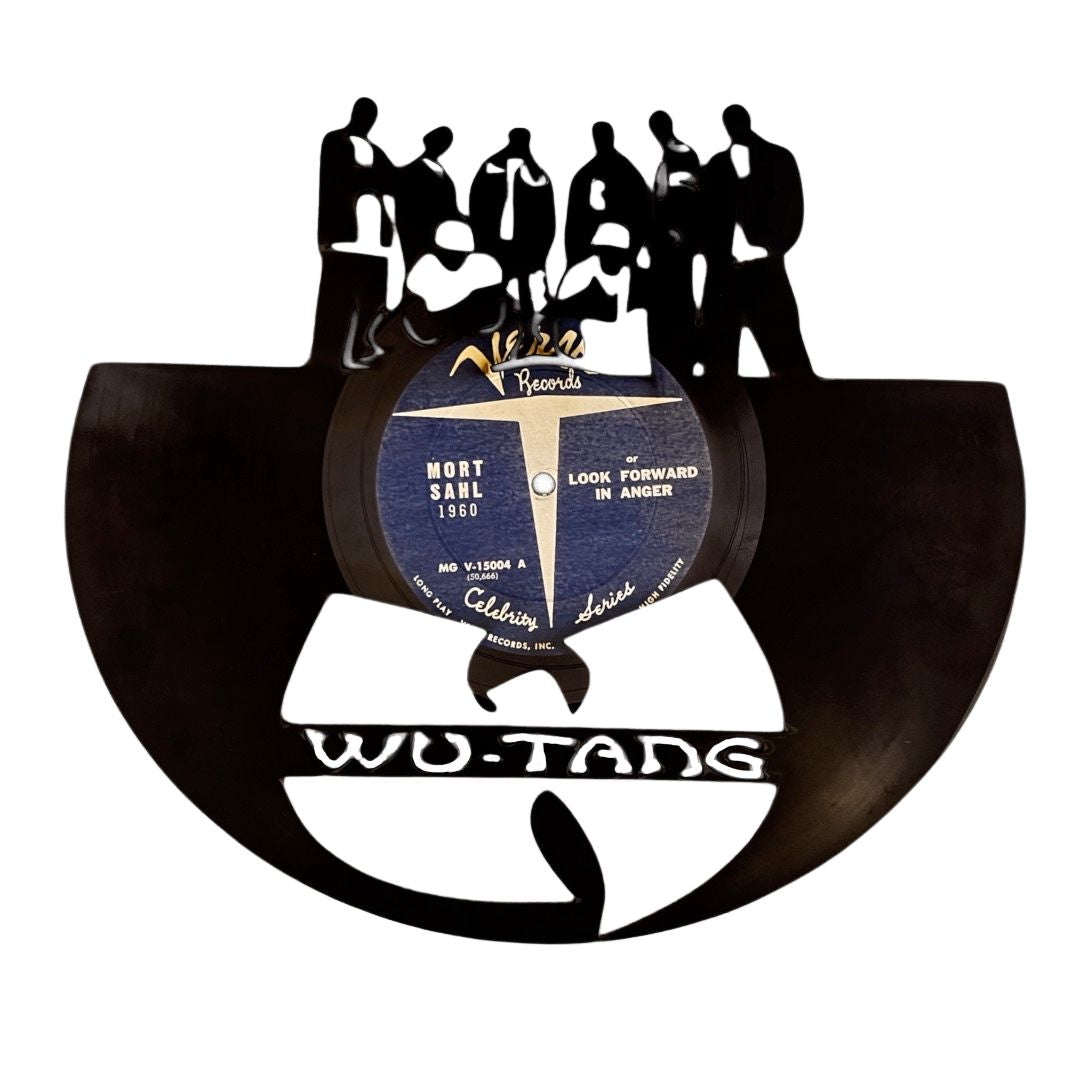 Wu-Tang Clan - Carved Vinyl Record Wall Art