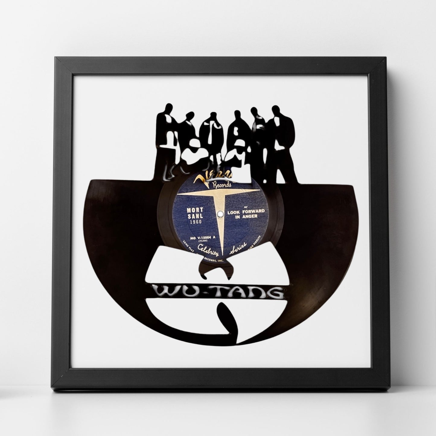 Wu-Tang Clan - Carved Vinyl Record Wall Art