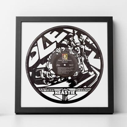 Beastie Boys - Laser Cut Vinyl Record Wall Art