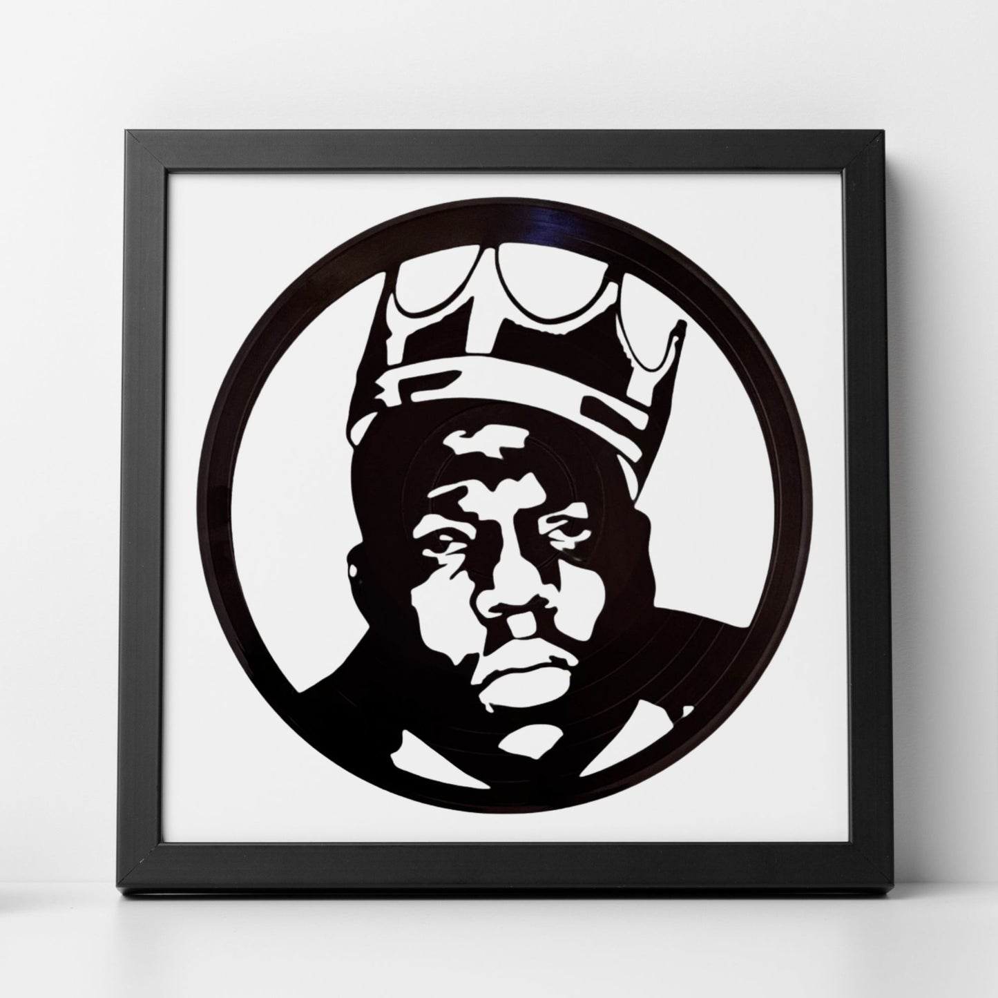 Biggie Smalls - Laser Cut Vinyl Record Wall Art