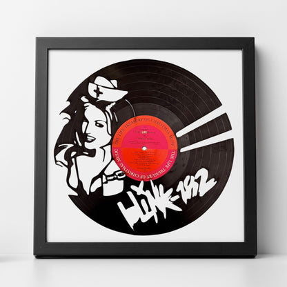 Blink-182 - Laser Cut Vinyl Record Wall Art