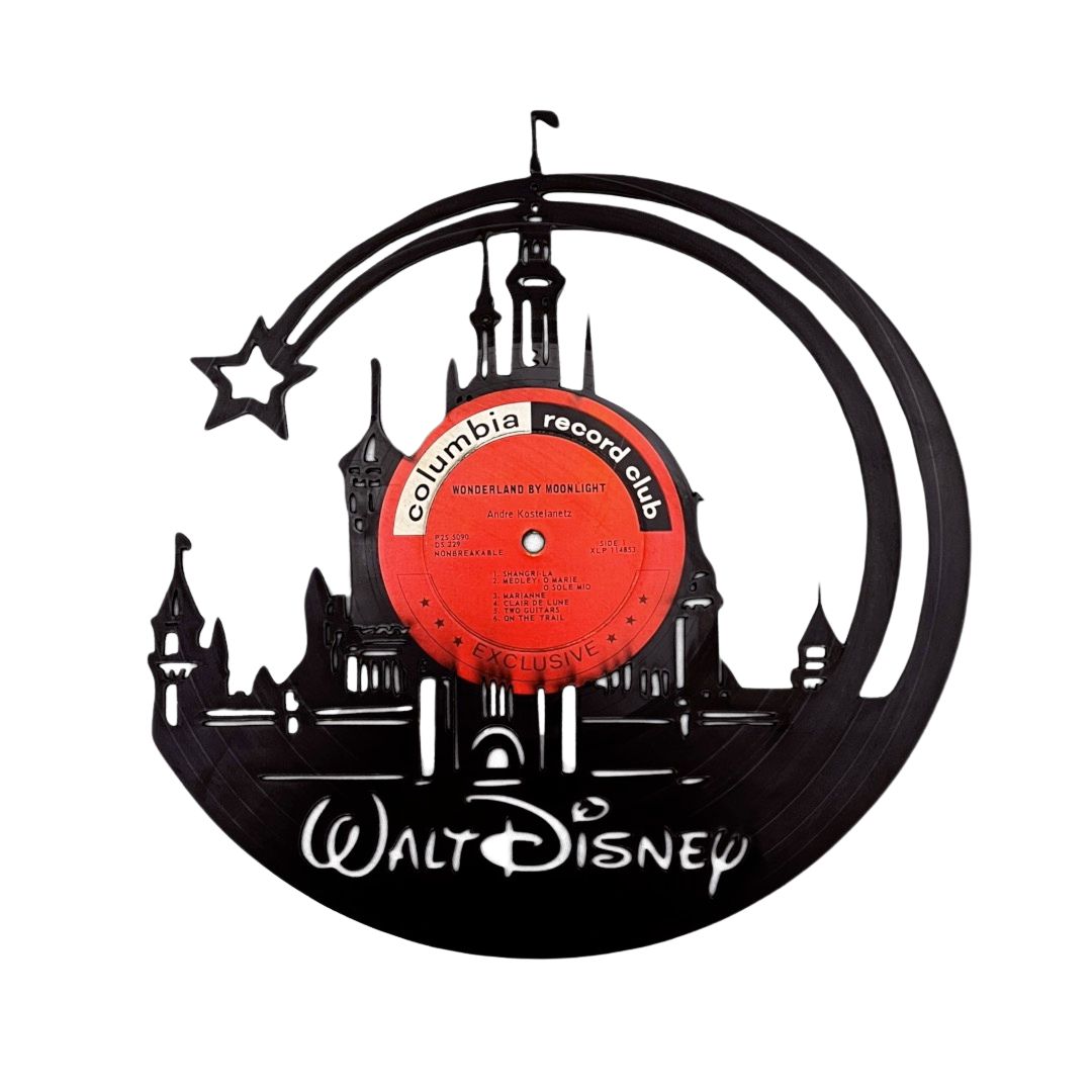 Disney - Laser Cut Vinyl Record Wall Art