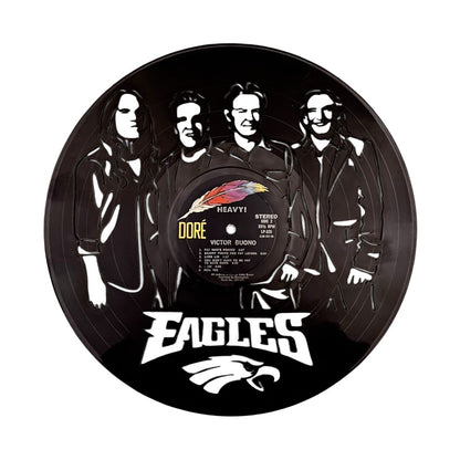 Eagles - Laser Cut Vinyl Record Wall Art