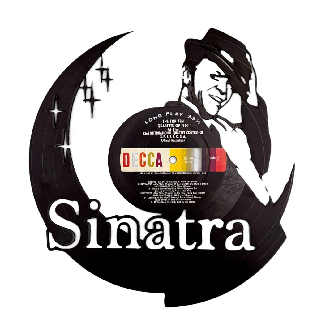 Frank Sinatra - Laser Cut Vinyl Record Wall Art
