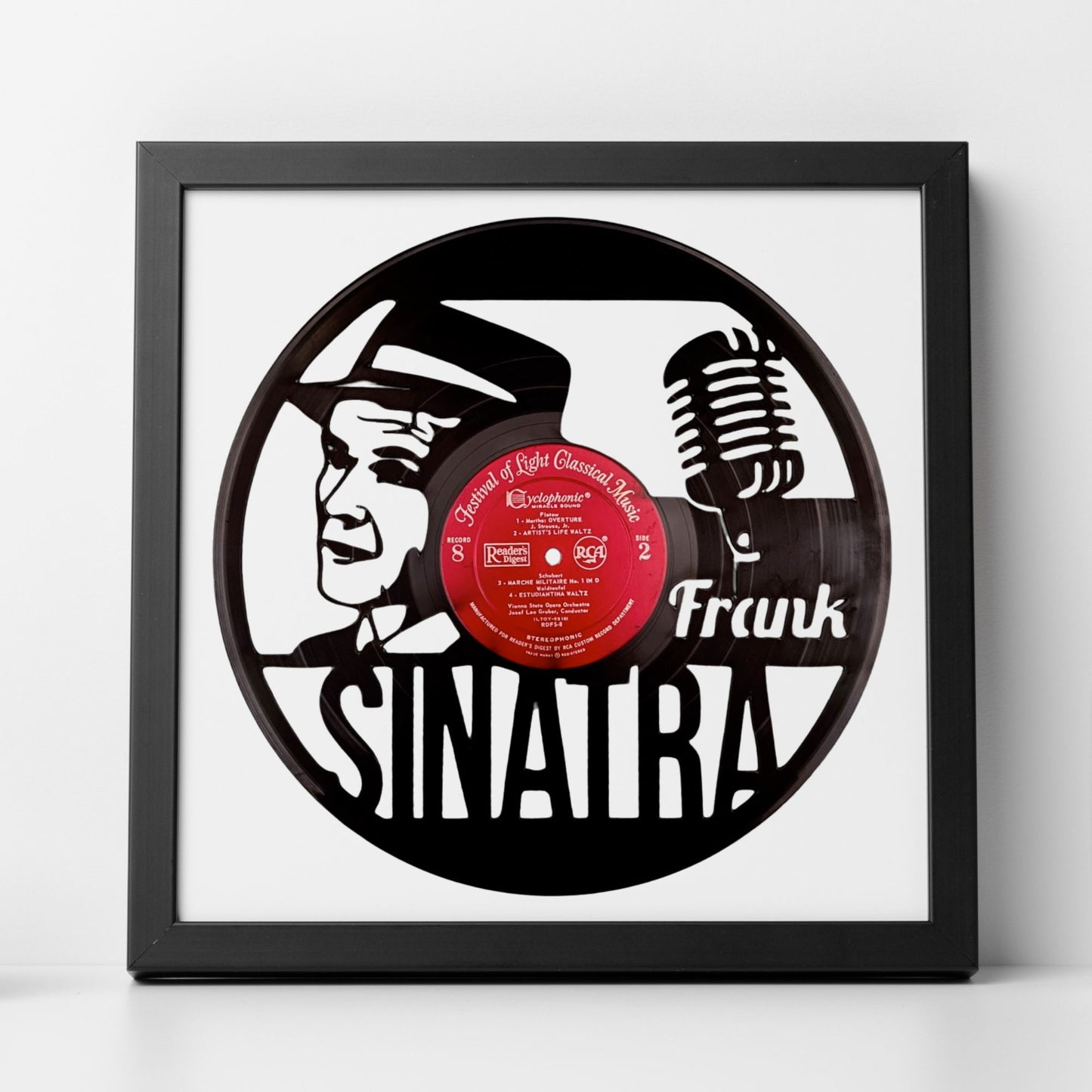 Frank Sinatra - Laser Cut Vinyl Record Wall Art