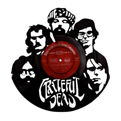 Grateful Dead - Laser Cut Vinyl Record Wall Art