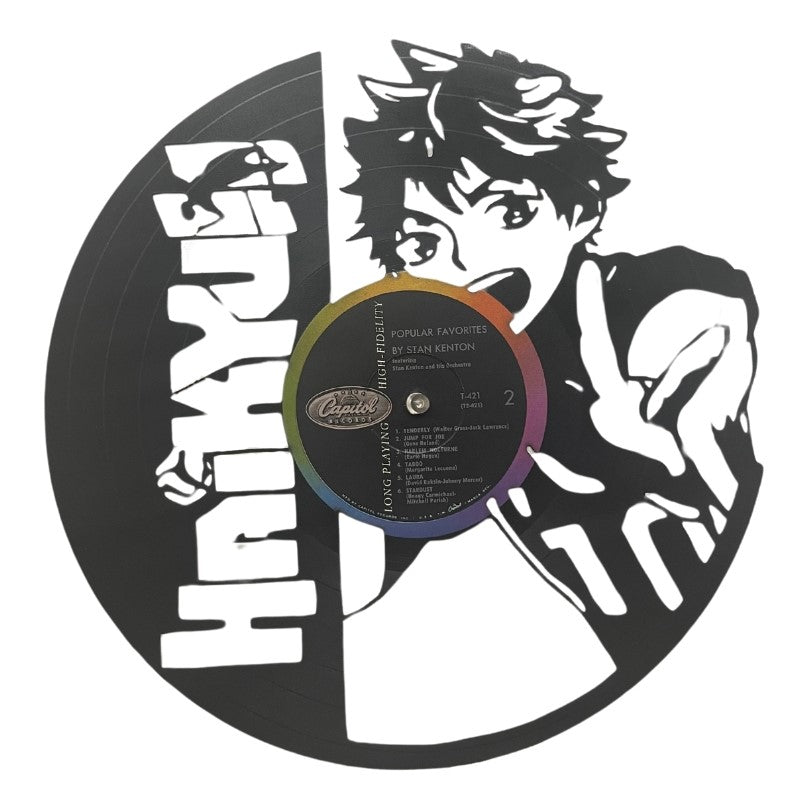 Haikyuu - Laser Cut Vinyl Record Wall Art