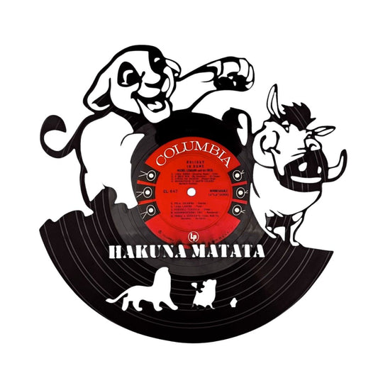 The Lion King - Carved Vinyl Record Wall Art