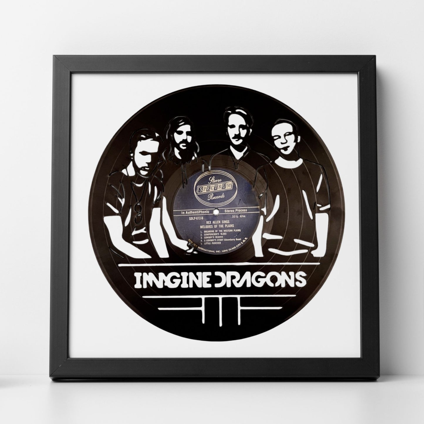 Imagine Dragons - Laser Cut Vinyl Record Wall Art