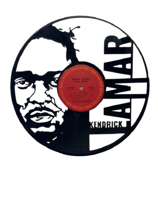 Kendrick Lamar - Laser Cut Vinyl Record Wall Art