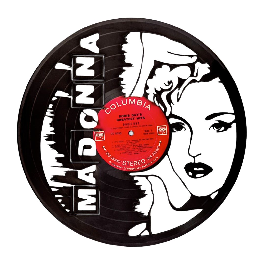 Madonna - Laser Cut Vinyl Record Wall Art