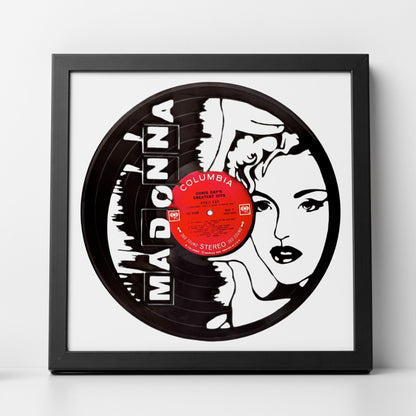 Madonna - Laser Cut Vinyl Record Wall Art