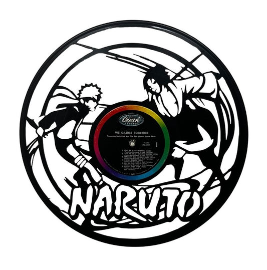Naruto - Laser Cut Vinyl Record Wall Art