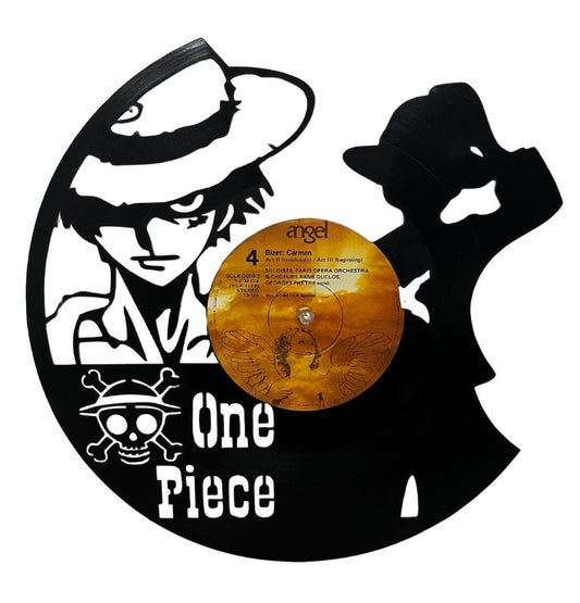 One Piece - Luffy - Laser Cut Vinyl Record Wall Art