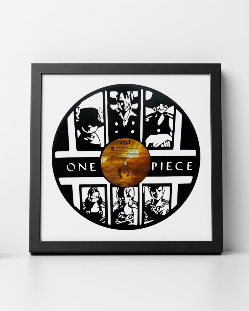 One Piece - Laser Cut Vinyl Record Wall Art