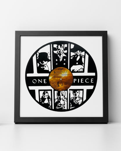 One Piece - Laser Cut Vinyl Record Wall Art