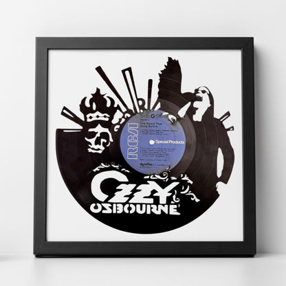 Ozzy Osbourne - Laser Cut Vinyl Record Wall Art