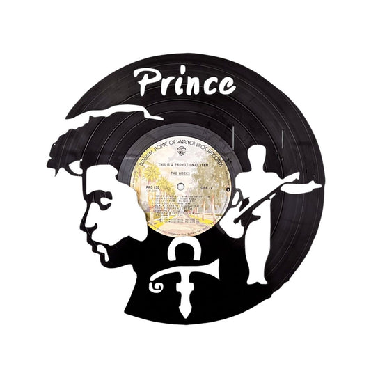 Prince - Carved Vinyl Record Wall Art