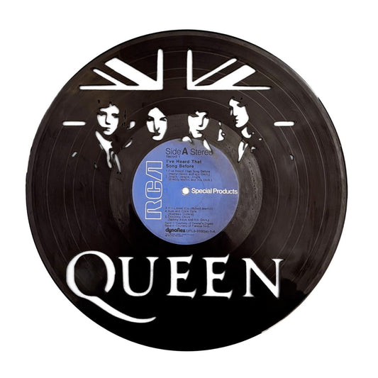 Queen - Laser Cut Vinyl Record Wall Art