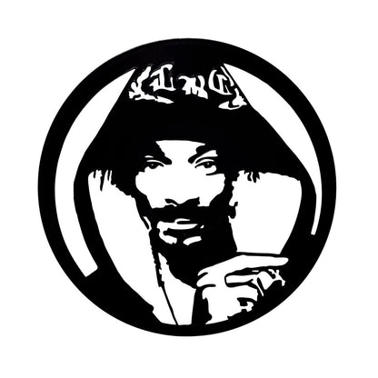 Snoop Dogg - Carved Vinyl Record Wall Art
