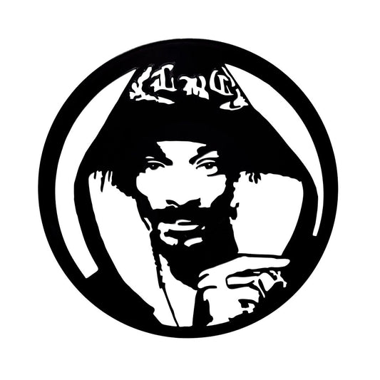 Snoop Dogg - Carved Vinyl Record Wall Art