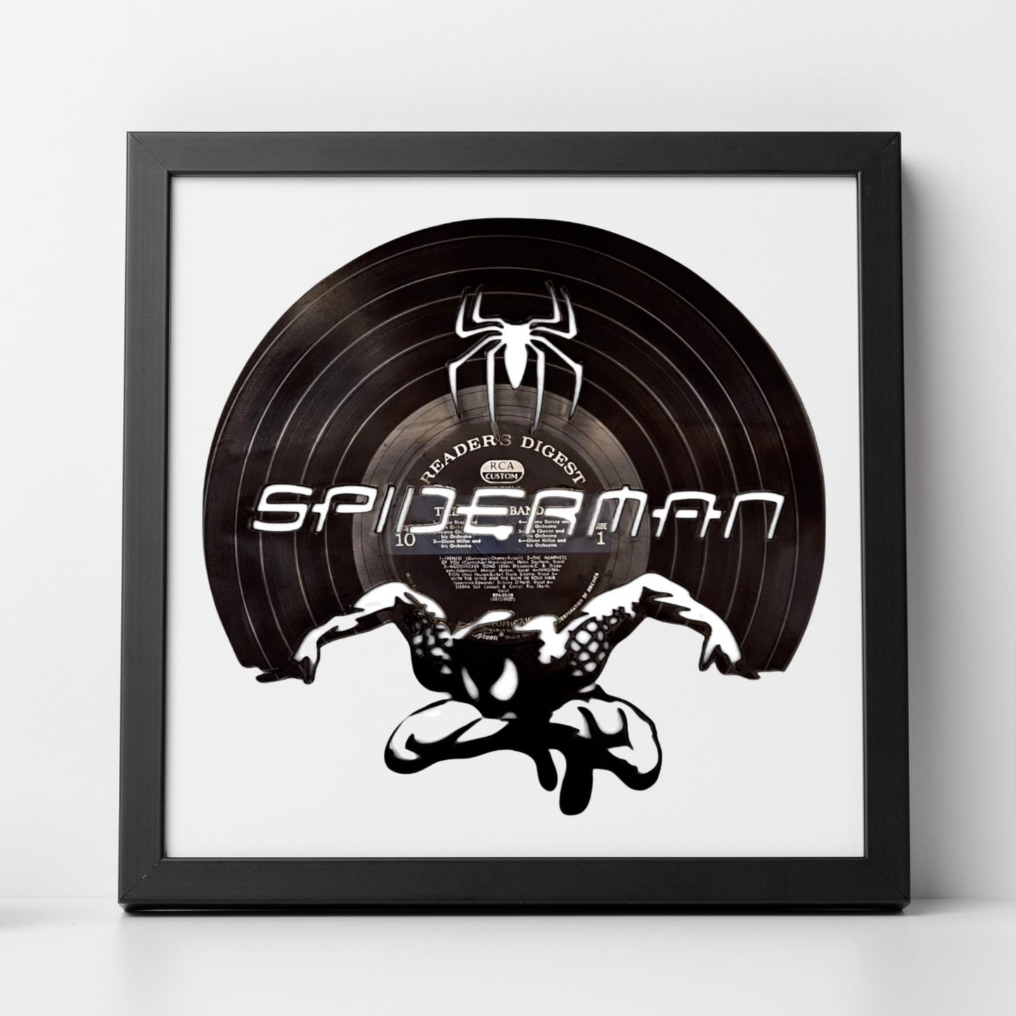 Spider-Man - Laser Cut Vinyl Record Wall Art