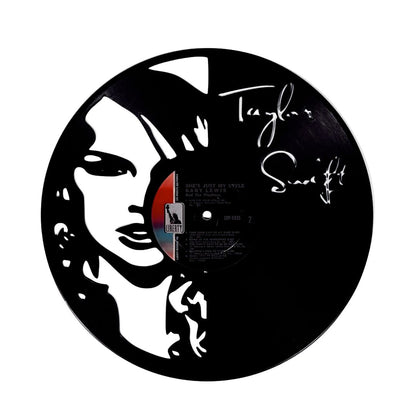 Taylor Swift - Carved Vinyl Record Wall Art