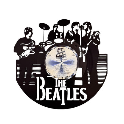 The Beatles - Carved Vinyl Record Wall Art