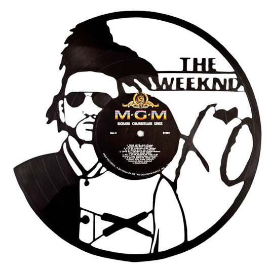 The Weeknd - Carved Vinyl Record Wall Art