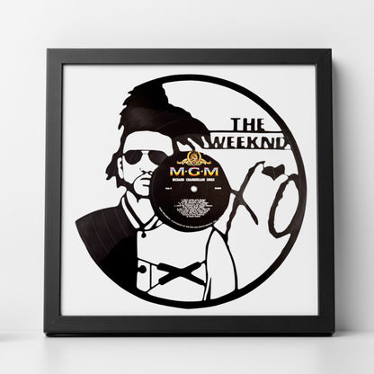 The Weeknd - Carved Vinyl Record Wall Art