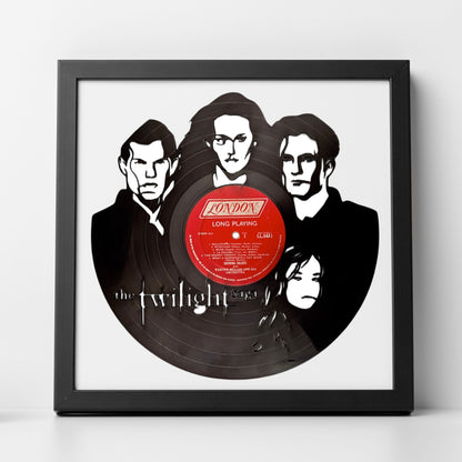 The Twilight Saga - Carved Vinyl Record Wall Art