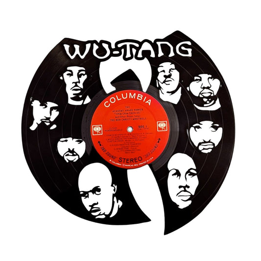 Wu-Tang Clan - Carved Vinyl Record Wall Art